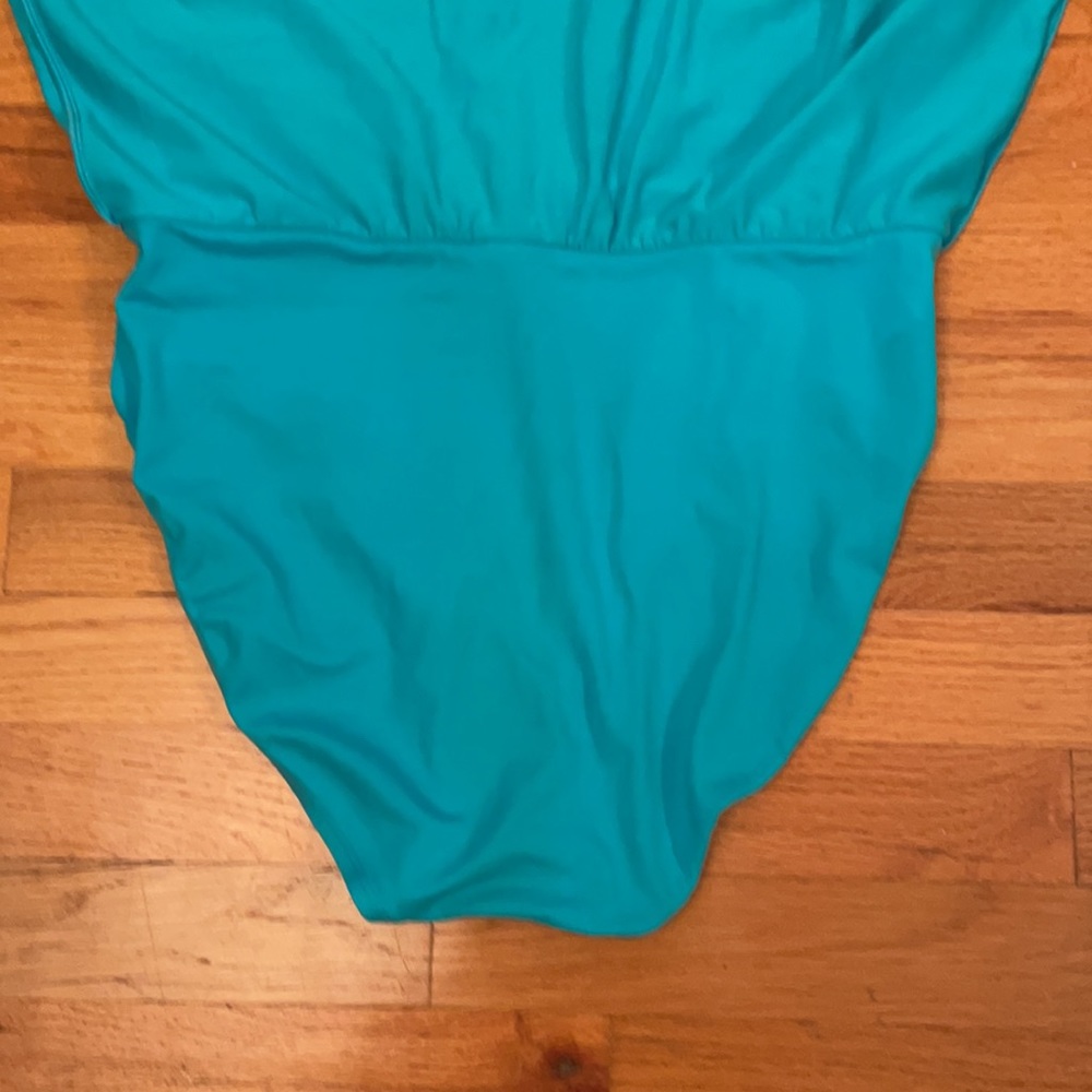 Kim Rogers Swim Skirt. Size Large. Blue. GUC - Picture 6 of 8